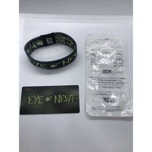 🎃 ZOX 2018 LE Halloween Pack Eye OF Newt Strap Band Wristband #0460 Free Ship